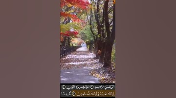 سورة الفاتحة  - القارئ رعد الكردي #اكسبلور #المصحف