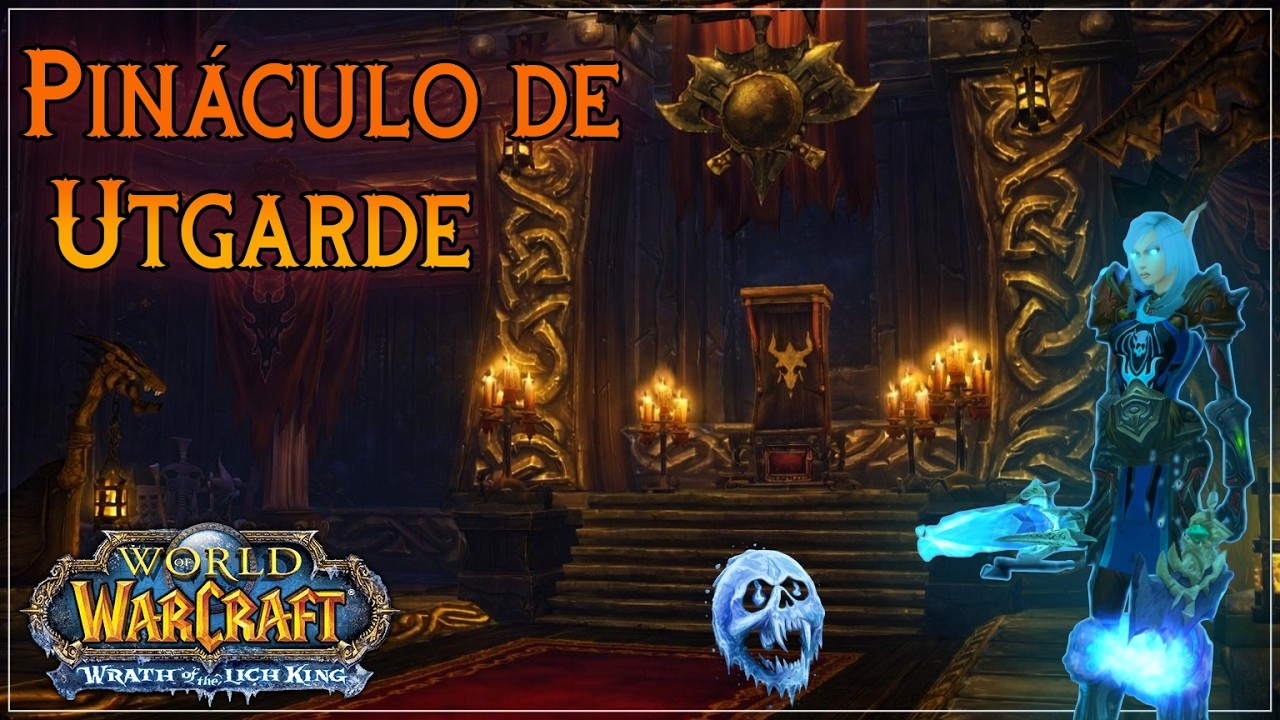 World of Warcraft 3.3.5 | Pináculo de Utgarde | Mazmorra Heroica con DK ...