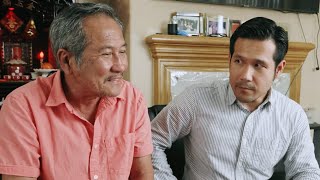 Phuoc asks his father Phong what motivated him to overcome challenges