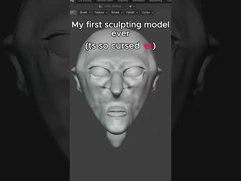 Sculpting Sculpture Foryou Fyp Blender Blender3d Blender3dmodeling Blendersculpting Memes