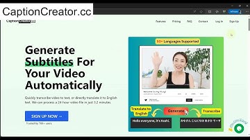 Translate Korean Video To English Subtitles Automatically