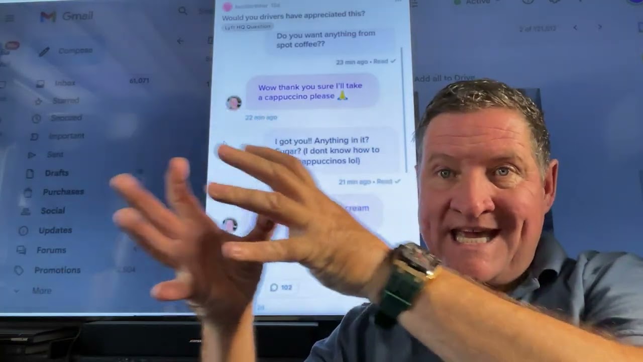 Пассажир Lyft покупает своему водителю капучино с тремя ложками сахара и взбитыми сливками. Мне о...