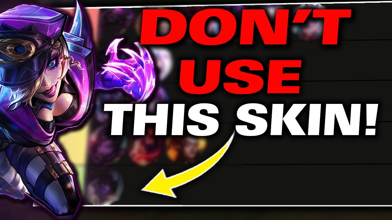 BEST EVELYNN SKINS! EVELYNN SKIN TIERLIST YouTube