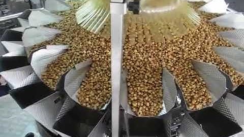 High speed multihead weigher full automatic vertical weighing and packing machine vffs weighing pack