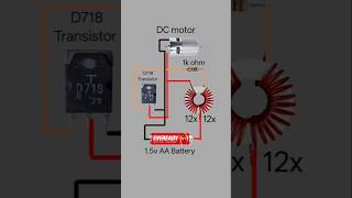 ​How to Run a Motor on Just 1.5V! #Engineering #Homemade