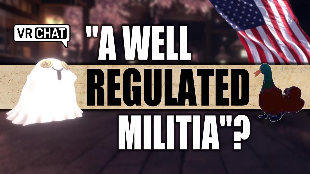 【VRChat】アメリカにおける銃のあり方についてアメリカ人から教わる日本人