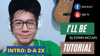 HOW TO PLAY I'LL BE BY EDWIN MCCAIN ON GUITAR | GUITAR TUTORIAL | JBIE TV