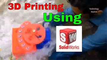 SolidWorks 3D Printing Tutorial to Design a Kaplan Turbine