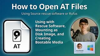 How to Open AT Files (Rescue Disk)