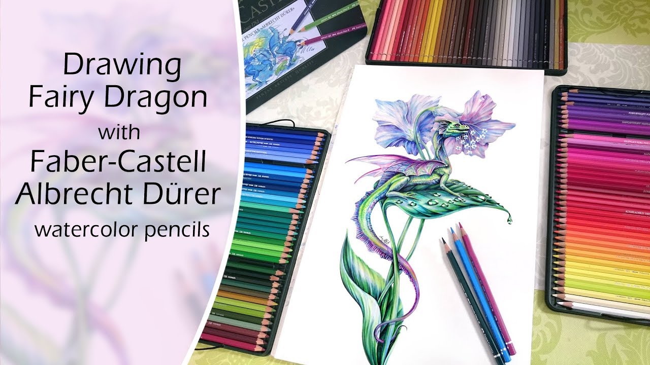 Faber-Castell Albrecht Dürer Watercolour Pencil Review & Demo