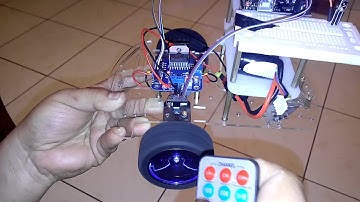 Control de motores DC mediante Sensor IR