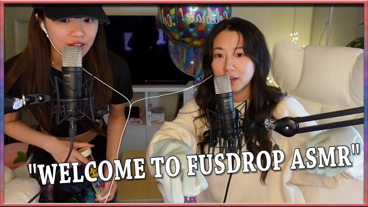 Fuslie & Igumdrop taking over Angelskimi's ASMR