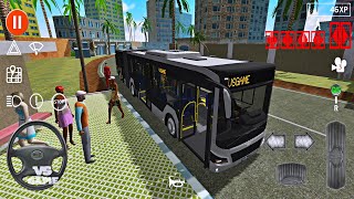 Articulated Bus Passengers Transport | Public Transport Simulator #57 Android Gameplay screenshot 1