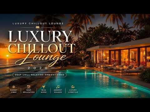 Luxury Chillout Lounge 2026 | Deep Chill Relaxing Ambient Vibes