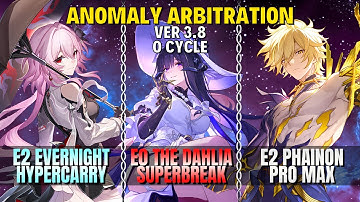 [True 0 Cycle (Kinda)] Anomaly Arbitration 3.8 ft. E0S1 The Dahlia | Firefly, Rappa, Evernight