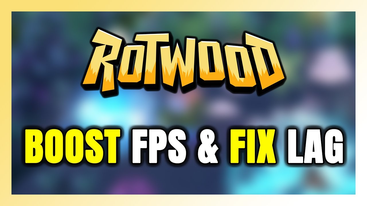 How to BOOST FPS and FIX LAG in Rotwood! Optimization Guide - YouTube