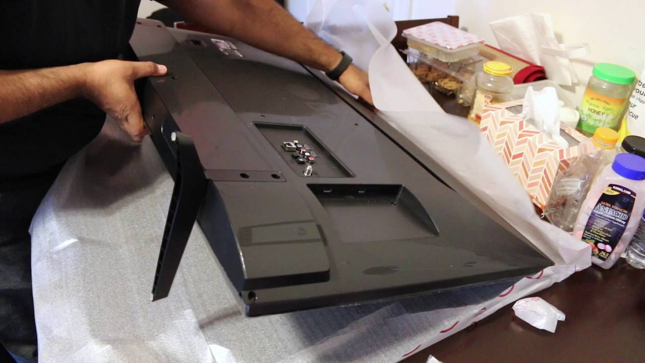 LG 2016 4k 43UH6100 / 43UH610A IPS TV Display Unboxing and Setup