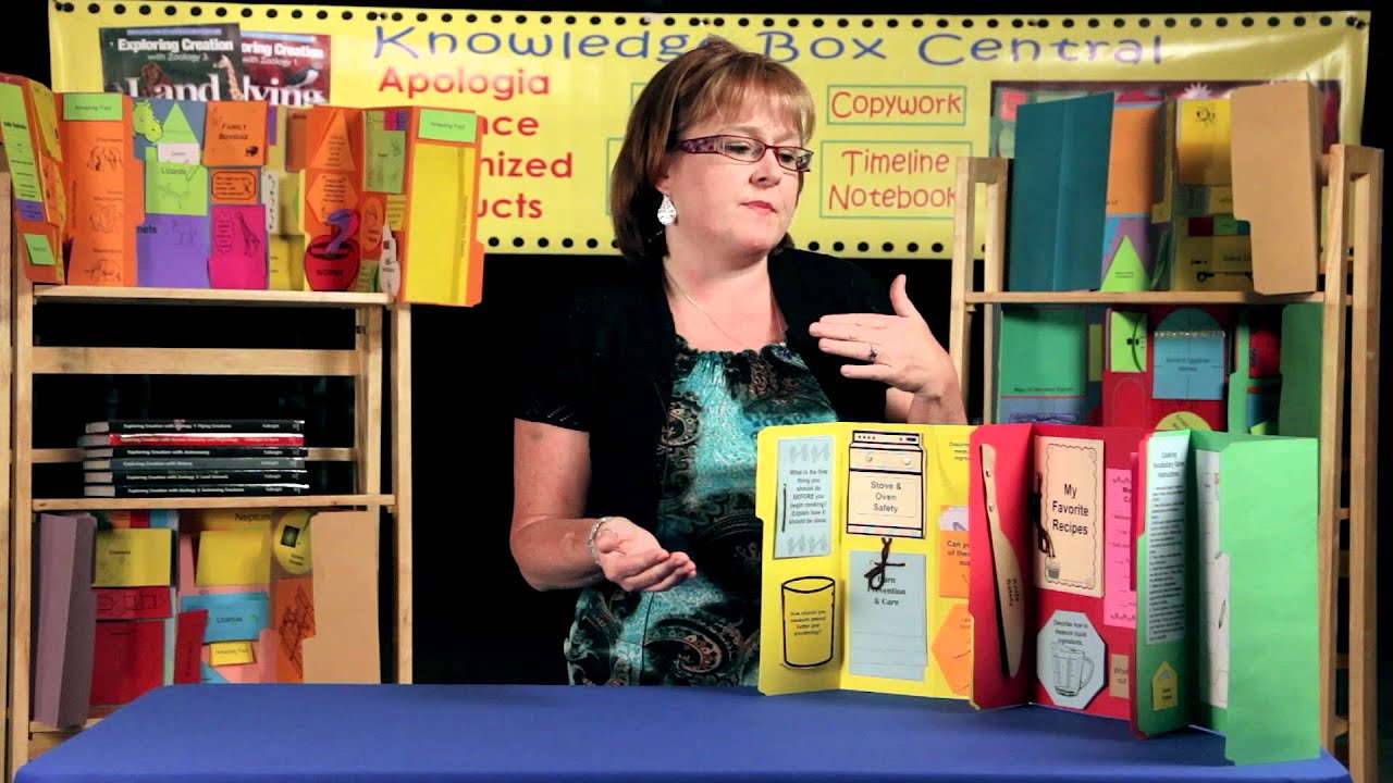 Cooking Basics Lapbook - Knowledge Box Central - YouTube