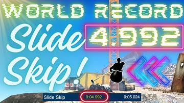 Slide Skip in 4.992 - Getting Over It