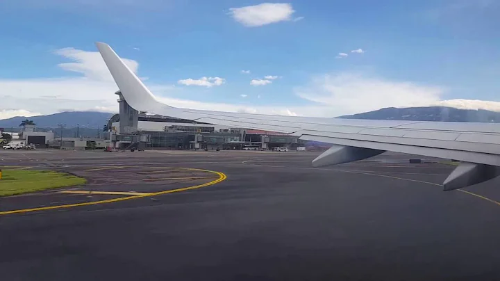 Takeoff from San Jose, Costa Rica - American Airlines