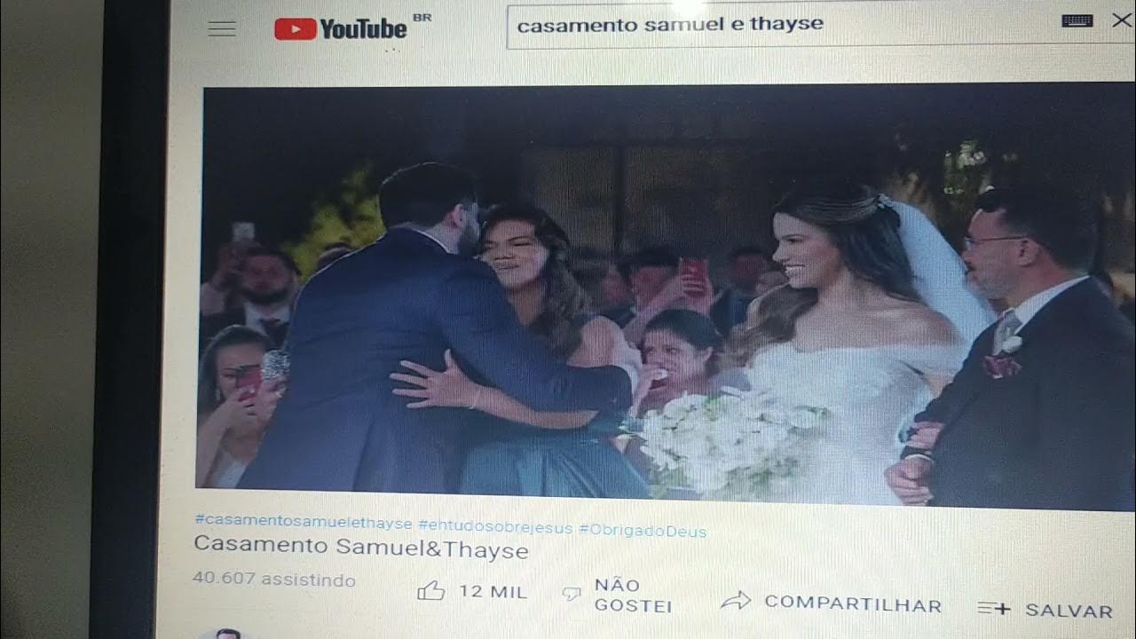 Casamento Samuel Vagner e Thayse Portela