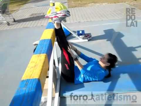 lumbares vertebras dolor Ejercicios Fuerza Running: Abdominales en L