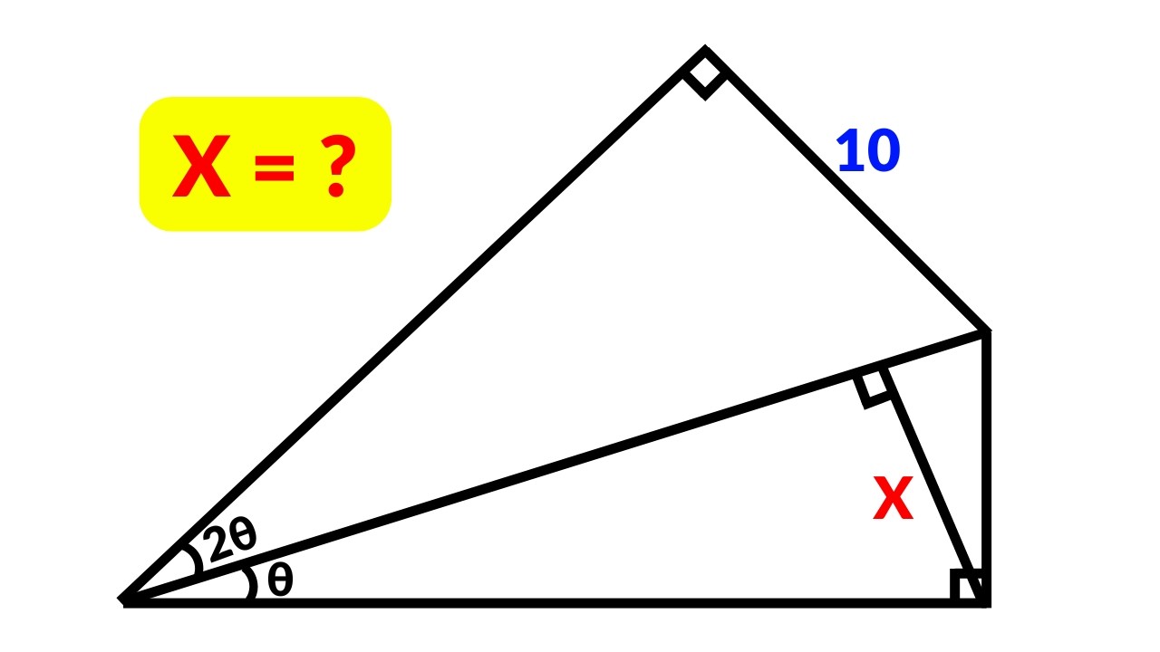 A Very Nice Math Olympiad Geometry Challenge - YouTube