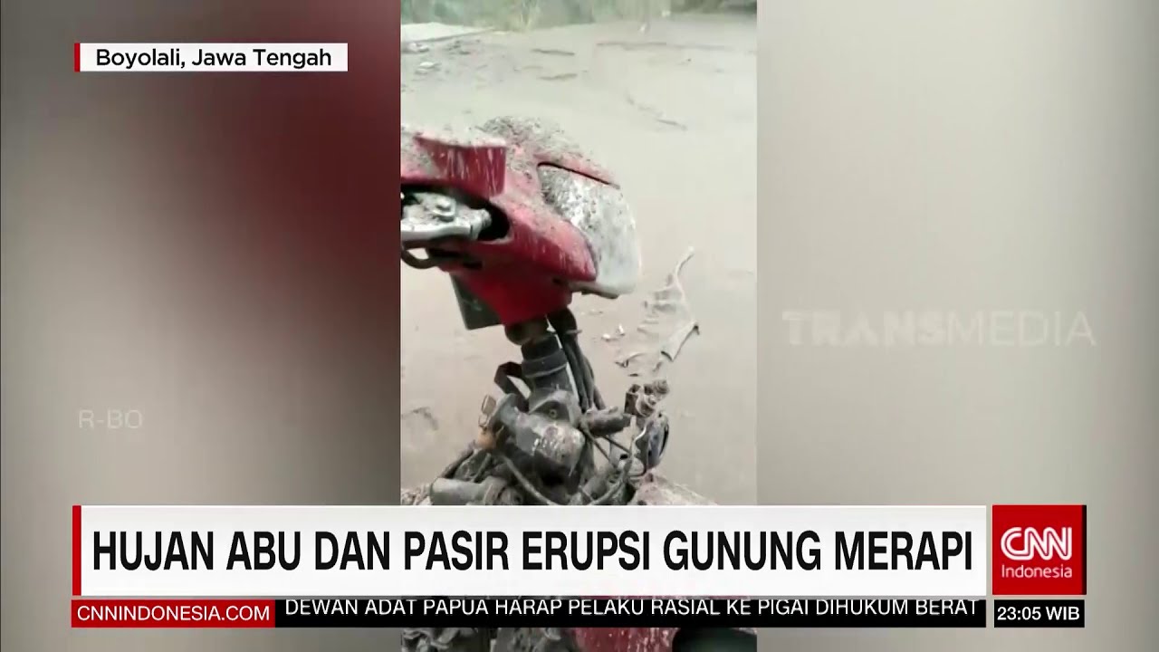 HUjan Abu Dan Pasir Erupsi Gunung Merapi | REDAKSI MALAM (27/01/21)