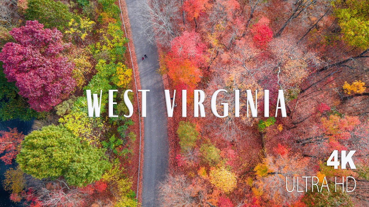 ⁣West Virginia Top 5 Travel Attractions in Peak Fall Foliage | Cinematic 4K