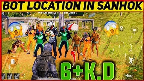 🤔 Pubg Mobile Sanhok Bot location #ArYaGaming