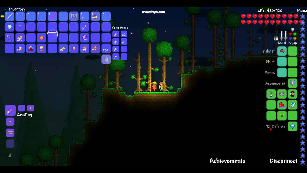 Wtf Naked In Terraria Youtube 