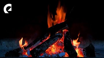 1 uur ontspannende vuurgeluiden, open haard, kampvuur 🔥