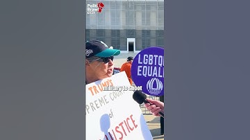 Democrat protester doesn