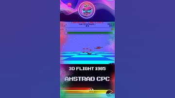 3D FLIGHT 1985 AMSTRAD CPC #shorts