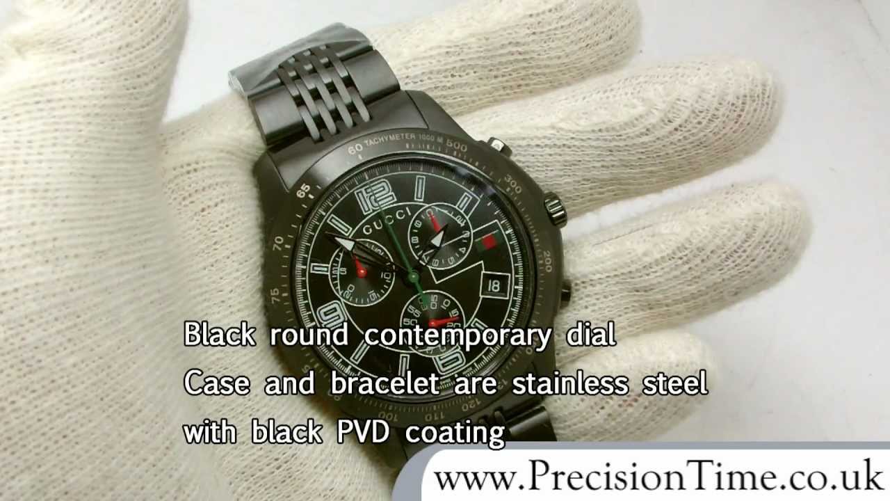 Gucci YA126217 Gucci G-TIMELESS 126.2 Stainless Steel Black Dial Quartz  main image 4