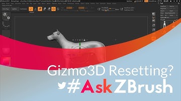 #AskZBrush - "How can I reset the Gizmo3D?"