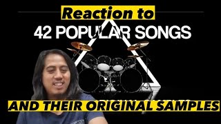 42 Popular Song and their original samples