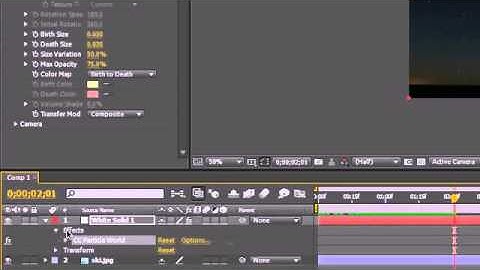 After Effects CS4 Project   How to Make an Awesome Meteor Shower   Asteroid
