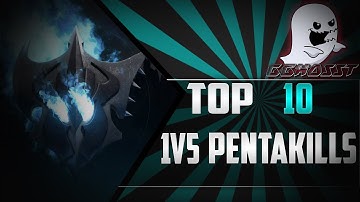 Top 10 1v5 PentaKills