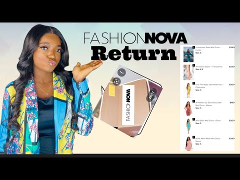 STEP BY STEP: How To Do A Fashion Nova RETURN + PACKING & SHIPPING