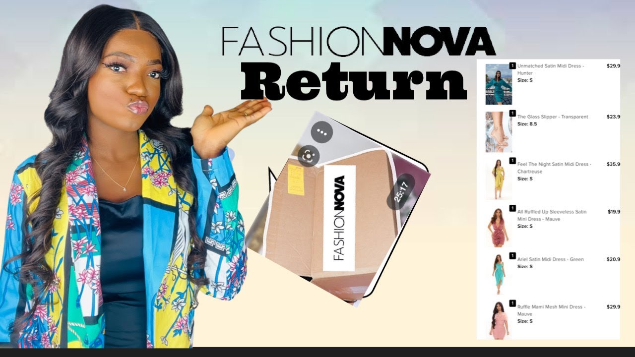 STEP BY STEP How To Do A Fashion Nova RETURN + PACKING & SHIPPING