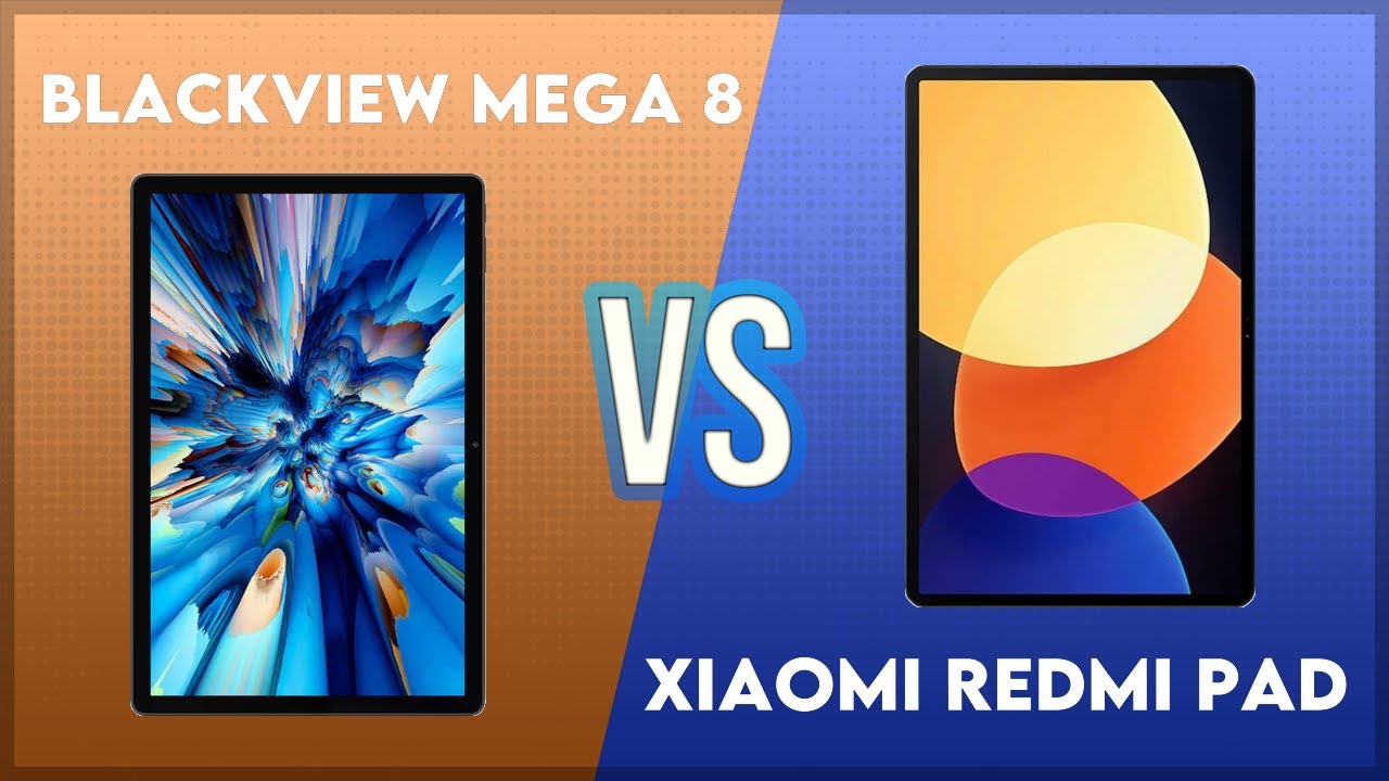 Blackview Mega 8 vs Xiaomi Redmi Pad Comparison
