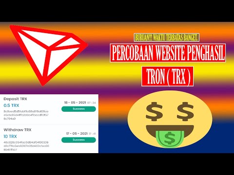 Cara mendapatkan TRON TRX setiap hari di TRX STALKING terbaru 2021 Daftar FREE 500 TRX