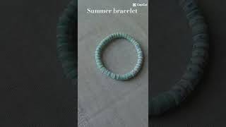 summer bracelet drops #youtubeshorts #shorts #short #tutorial