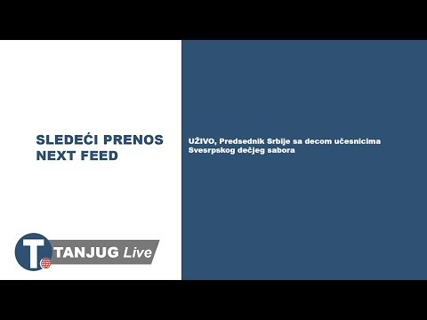 UŽIVO, Predsednik Srbije