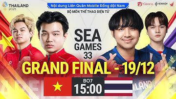 🔴 TRỰC TIẾP: LỄ TRAO HUY CHƯƠNG VÀNG BỘ MÔN LIÊN QUÂN MOBILE - ĐỒNG ĐỘI NAM - SEA GAMES 33