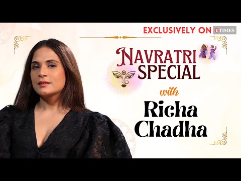 ETimes Navratri Special With Richa Chadha: Traditions With HUSBAND Ali Fazal @ETimes