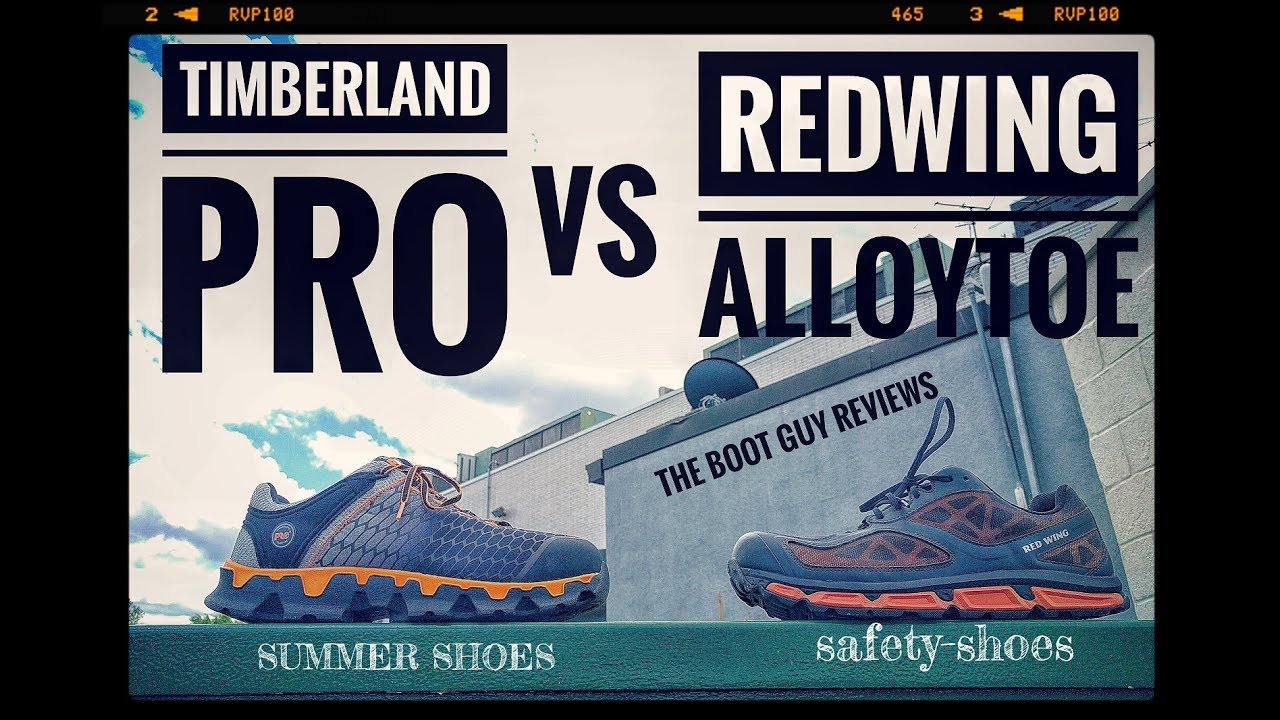 red wing vs timberland work boots
