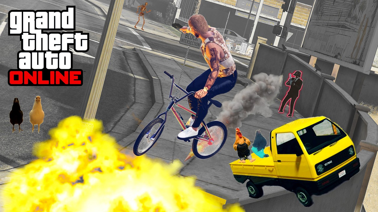 Friday BMX Gaming 🔴 (GFUEL CODE: KEG ) GTA Online