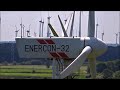 Climbing on a 30 year old enercon e32 300 wind turbine